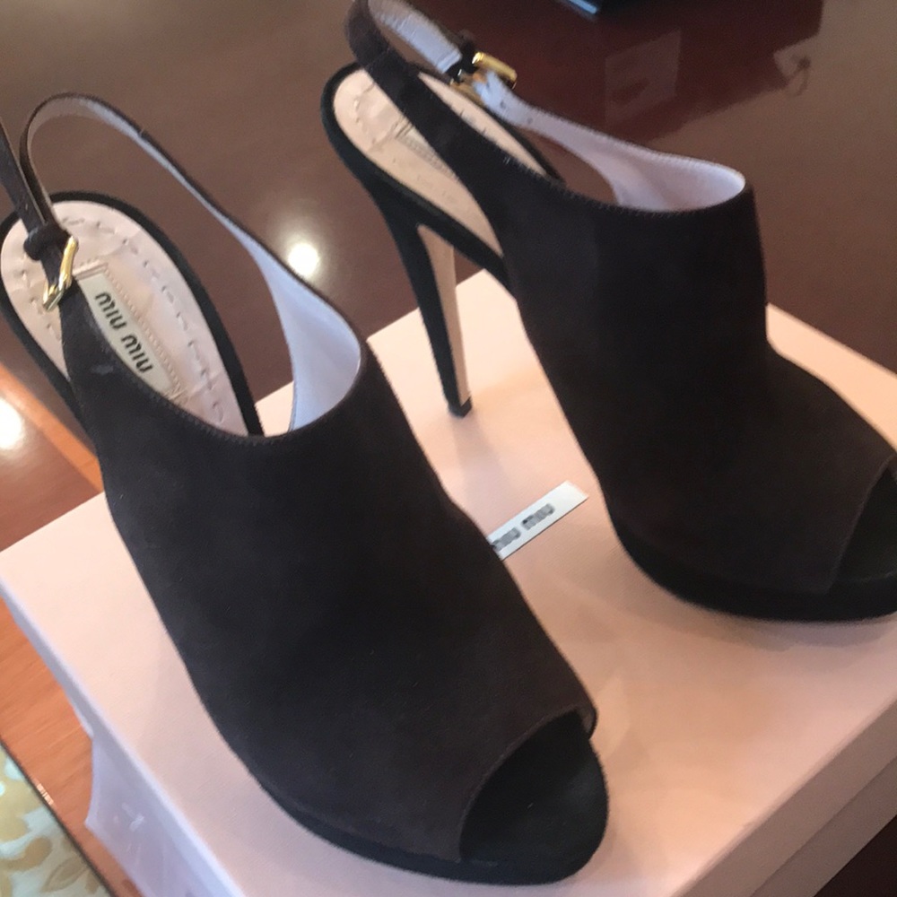 Miu Miu suade shoes - Picture 2 of 7